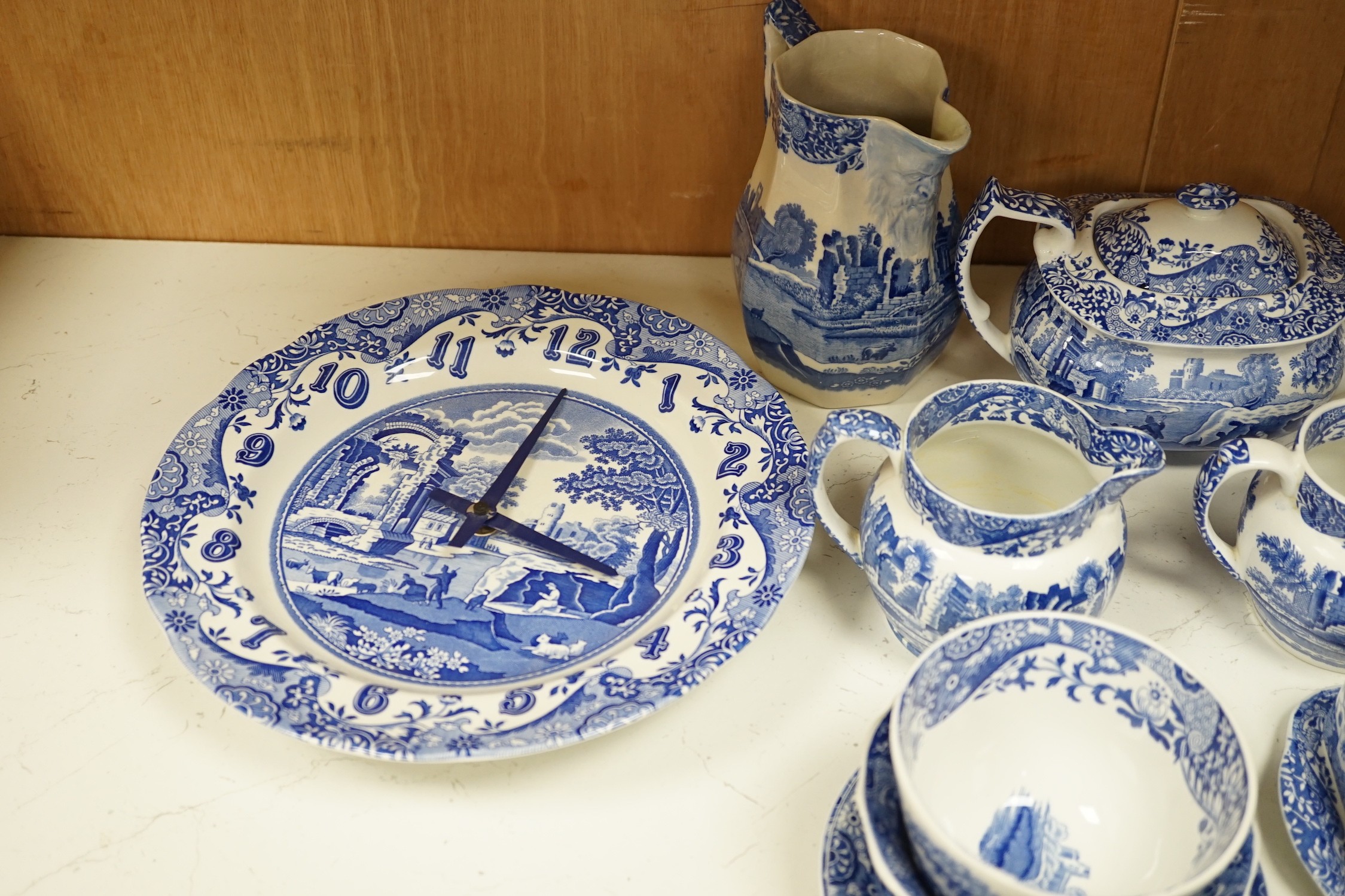 A group of Spode Italian tea wares